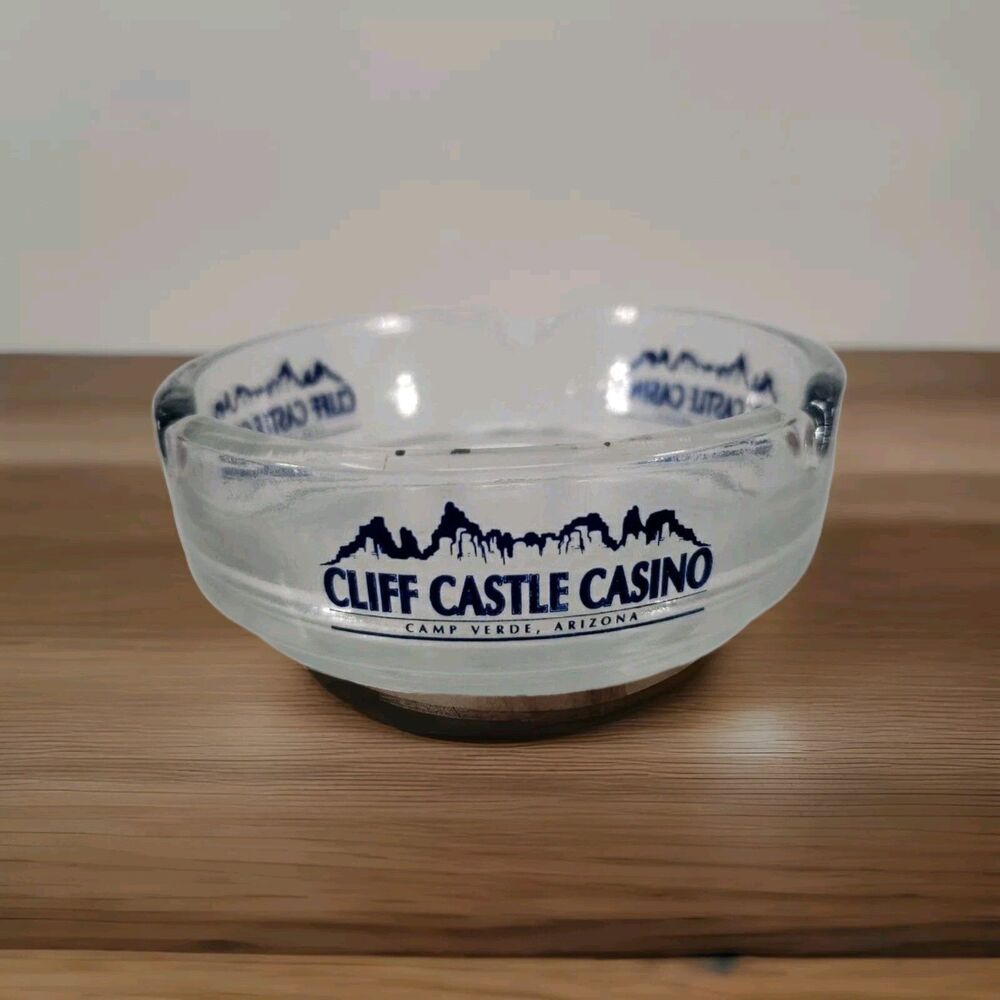 Vintage Cliff Castle Casino Ashtray Yavapai Apache Tribe Camp Verde Arizona USA